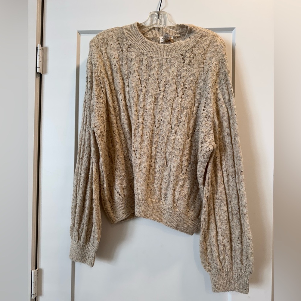 World Market Over Sized Brown Sweater
One Size
New With Tags